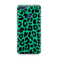 Green Leopard Print Huawei P Smart Case