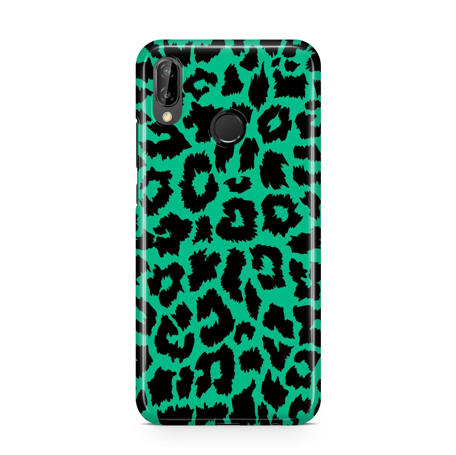 Green Leopard Print Huawei P20 Lite Phone Case