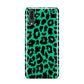 Green Leopard Print Huawei P20 Phone Case