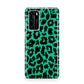 Green Leopard Print Huawei P40 Phone Case