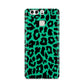 Green Leopard Print Huawei P9 Case