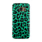 Green Leopard Print Samsung Galaxy Case