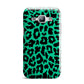 Green Leopard Print Samsung Galaxy J1 2015 Case
