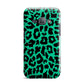 Green Leopard Print Samsung Galaxy J1 2016 Case