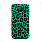 Green Leopard Print Samsung Galaxy J5 Case