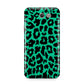 Green Leopard Print Samsung Galaxy J7 2017 Case