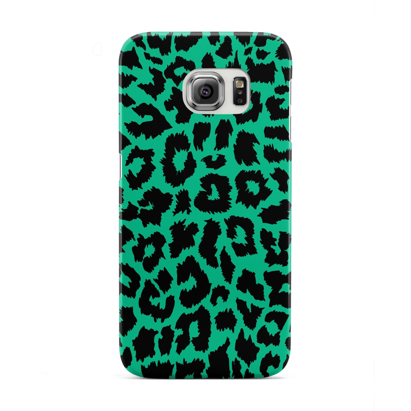 Green Leopard Print Samsung Galaxy S6 Edge Case