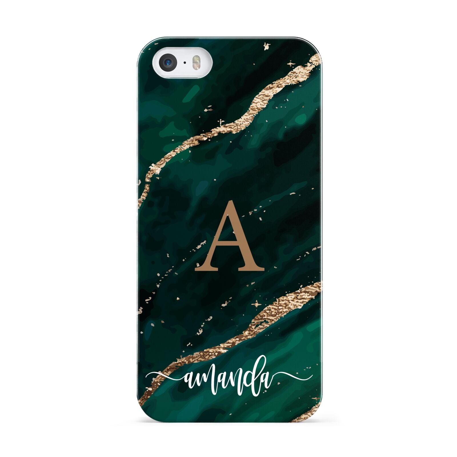 Green Marble Apple iPhone 5 Case