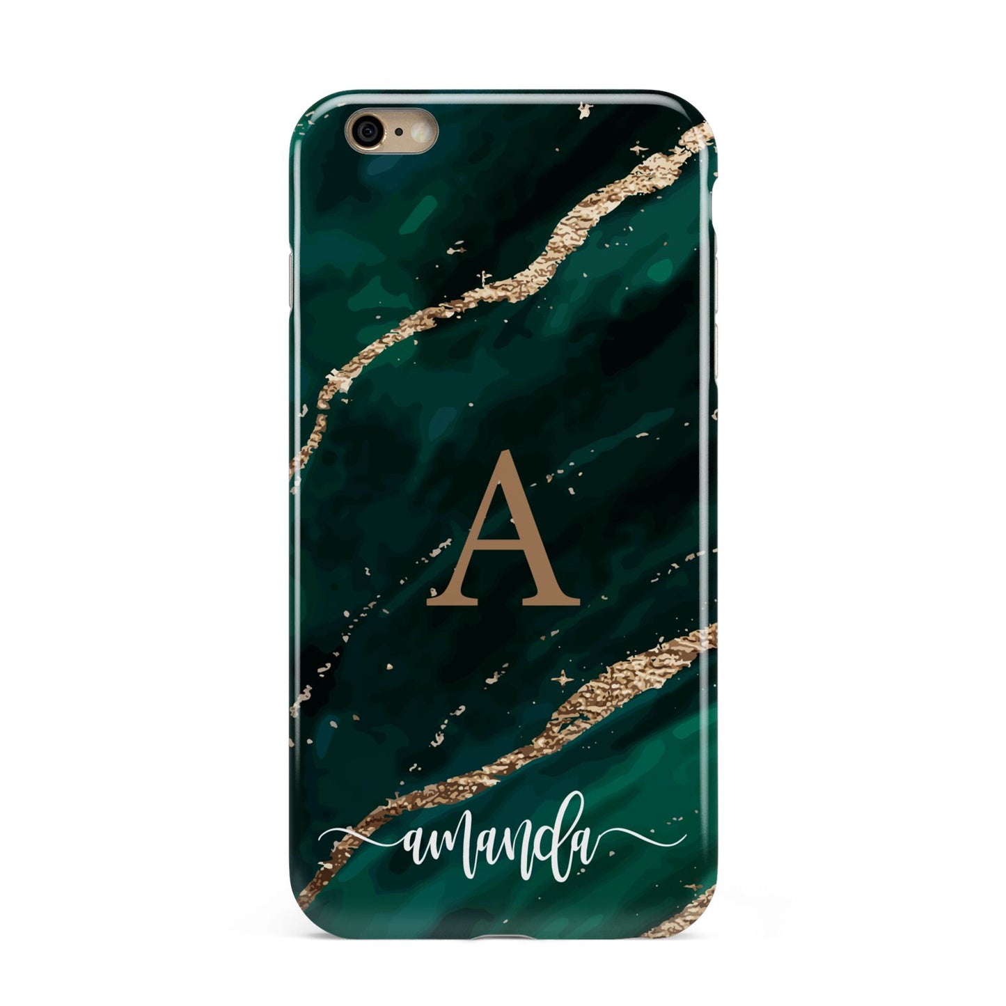 Green Marble Apple iPhone 6 Plus 3D Tough Case