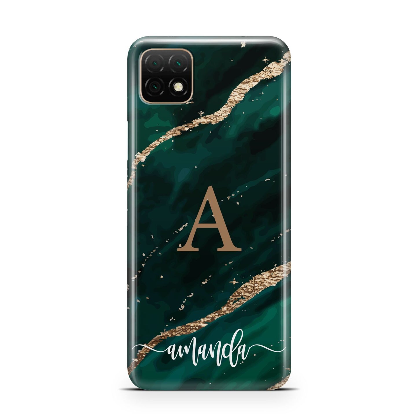 Green Marble Huawei Enjoy 20 Phone Case
