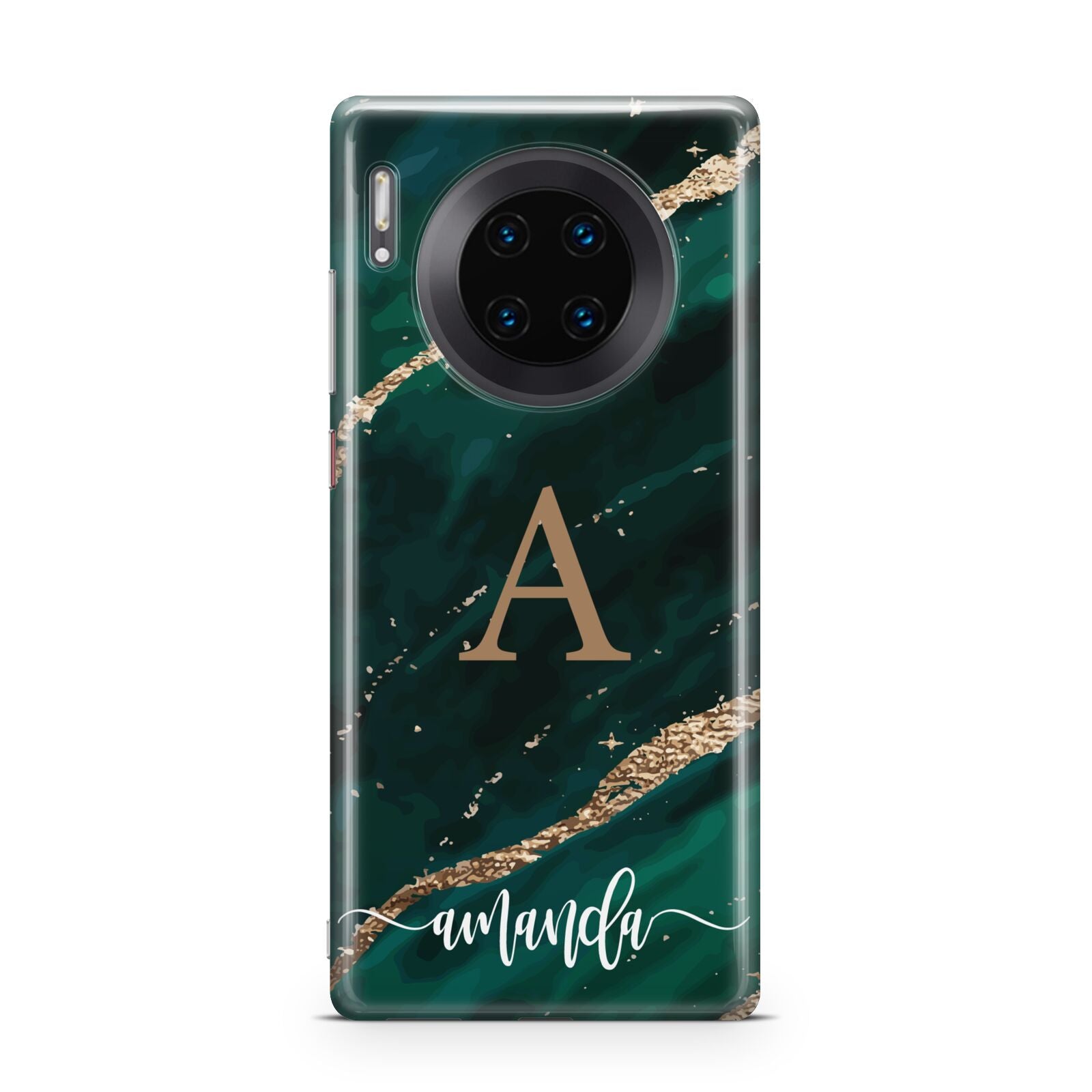 Green Marble Huawei Mate 30 Pro Phone Case