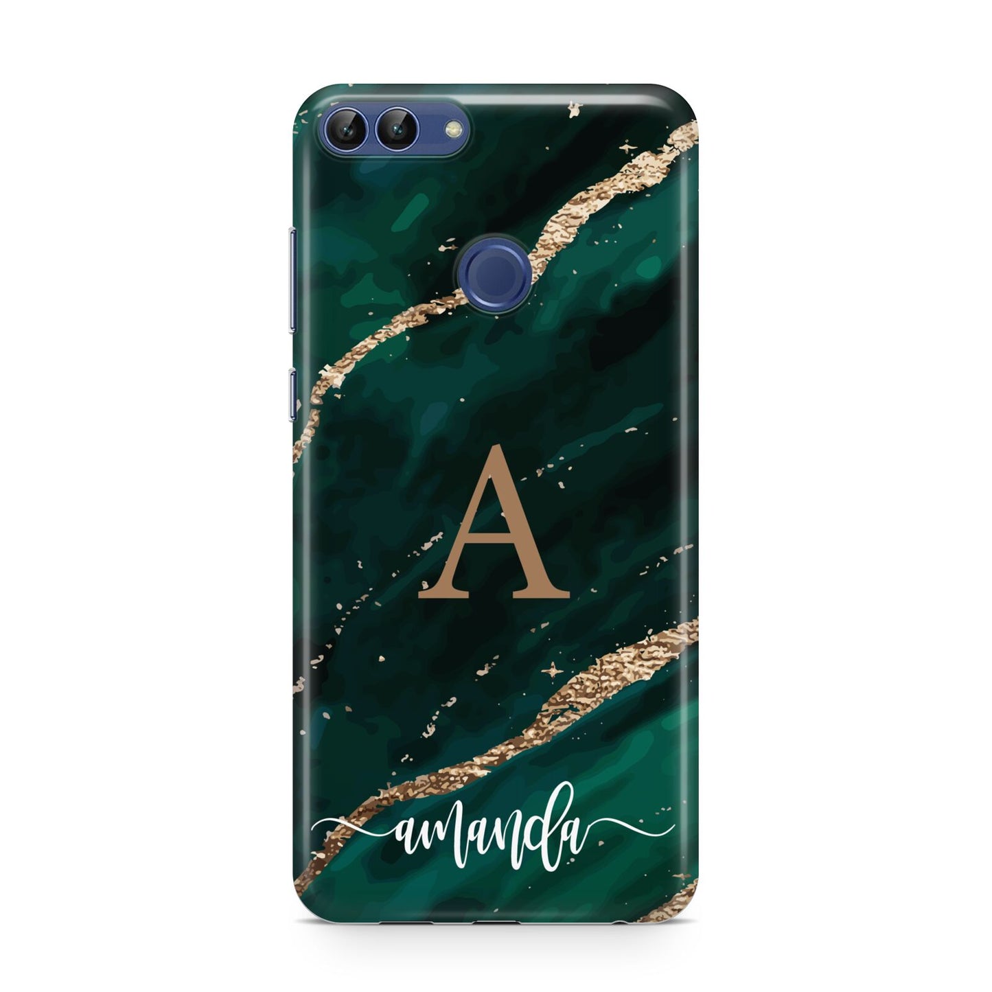 Green Marble Huawei P Smart Case
