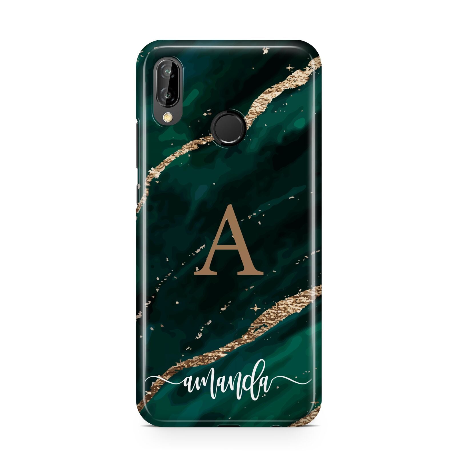 Green Marble Huawei P20 Lite Phone Case