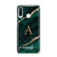 Green Marble Huawei P30 Lite Phone Case
