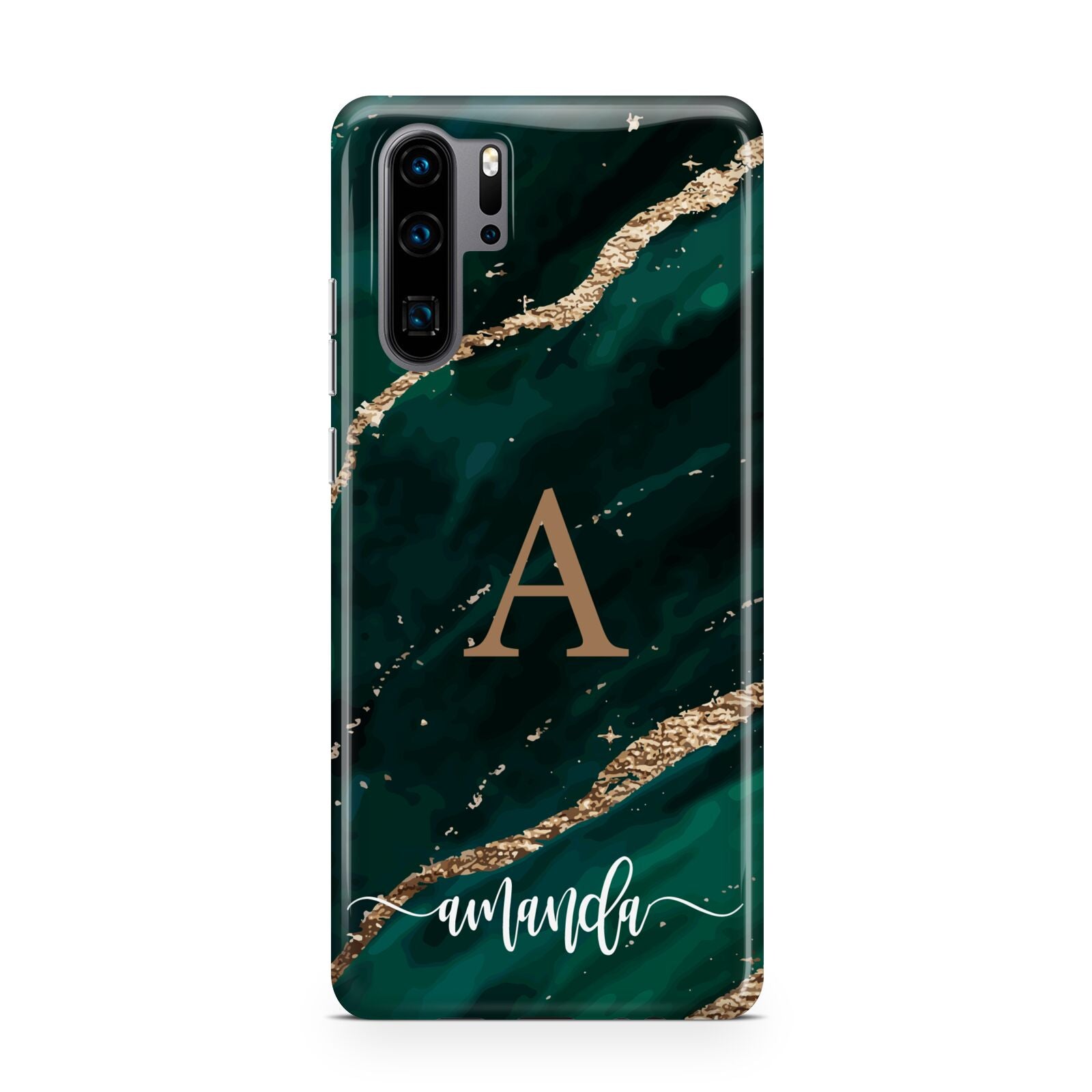 Green Marble Huawei P30 Pro Phone Case