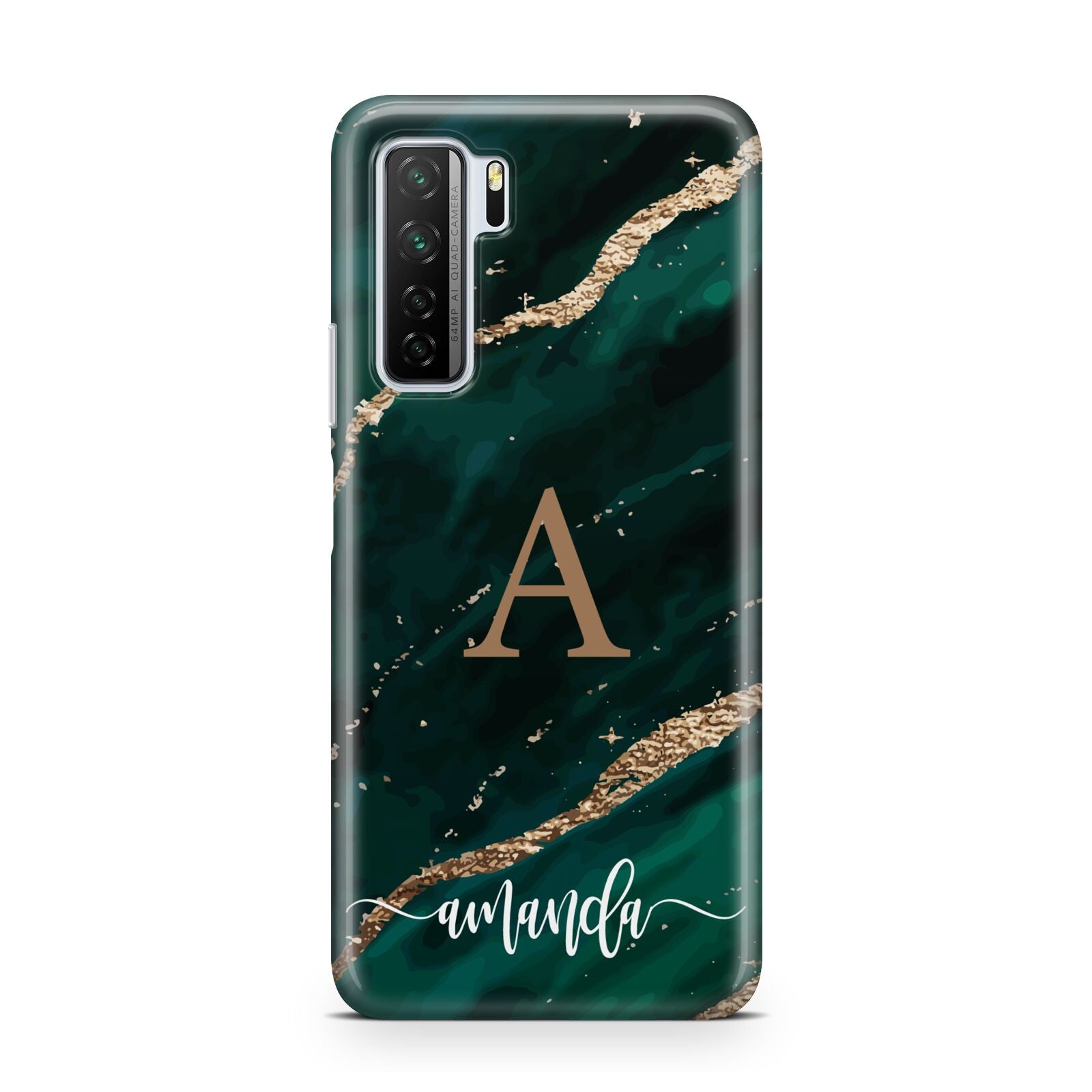 Green Marble Huawei P40 Lite 5G Phone Case