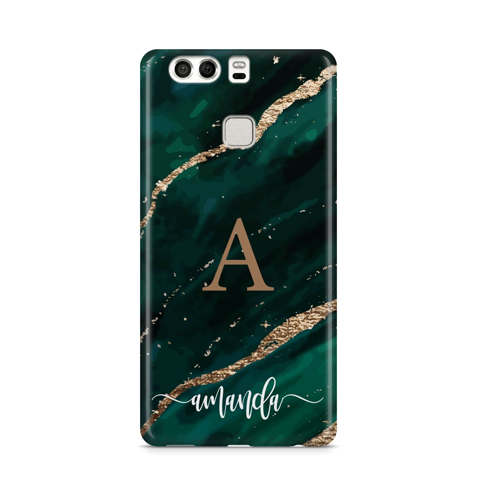 Green Marble Huawei P9 Case