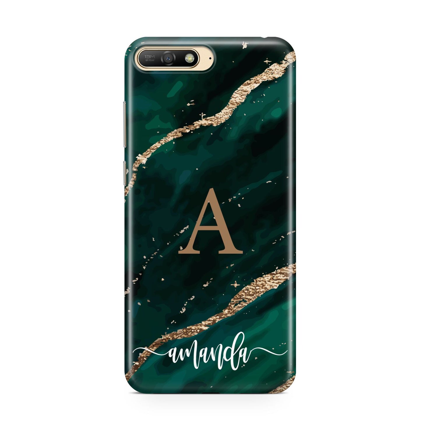 Green Marble Huawei Y6 2018