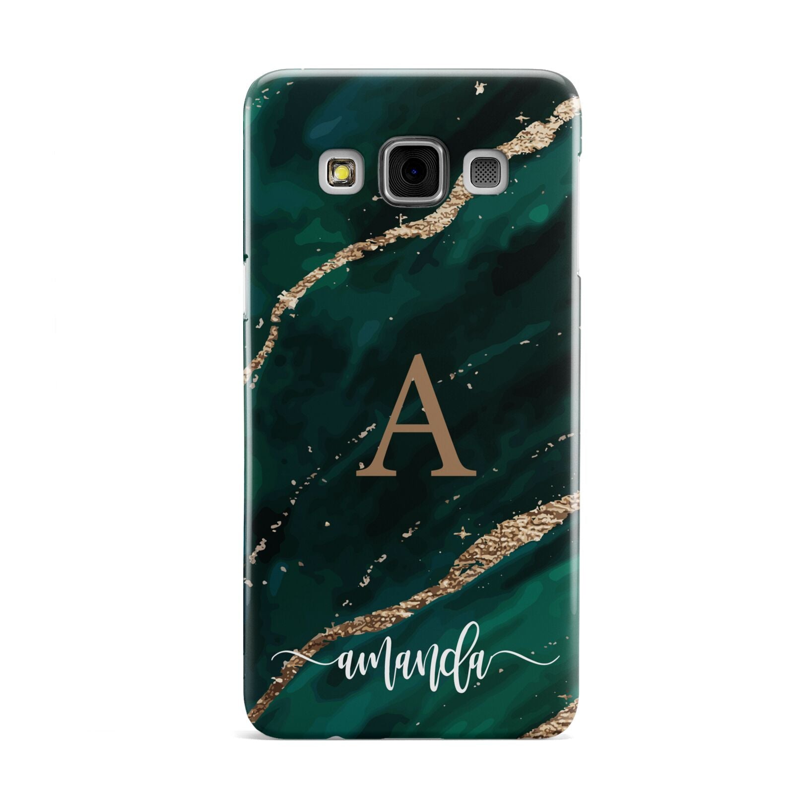 Green Marble Samsung Galaxy A3 Case