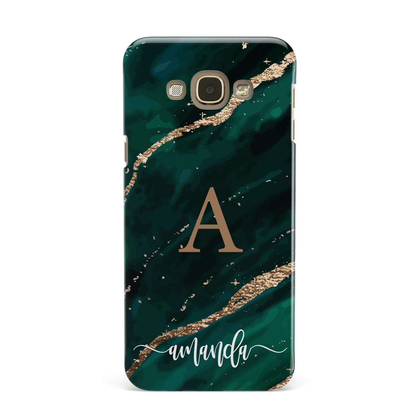 Green Marble Samsung Galaxy A8 Case
