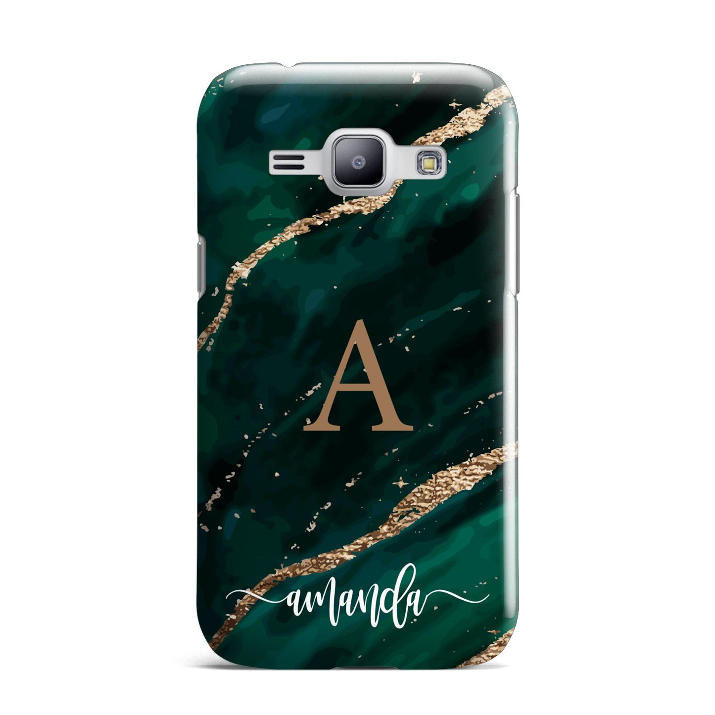 Green Marble Samsung Galaxy J1 2015 Case