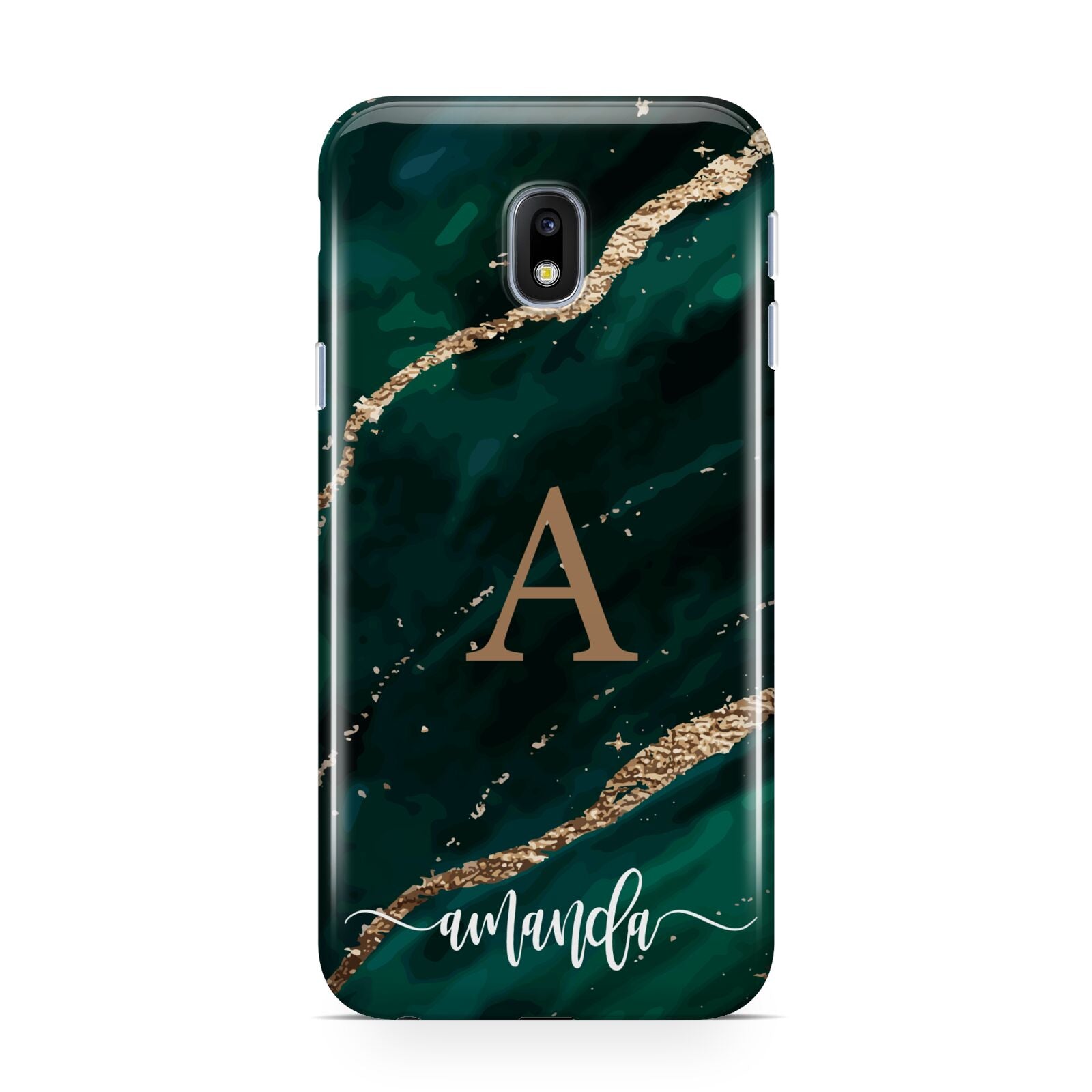 Green Marble Samsung Galaxy J3 2017 Case