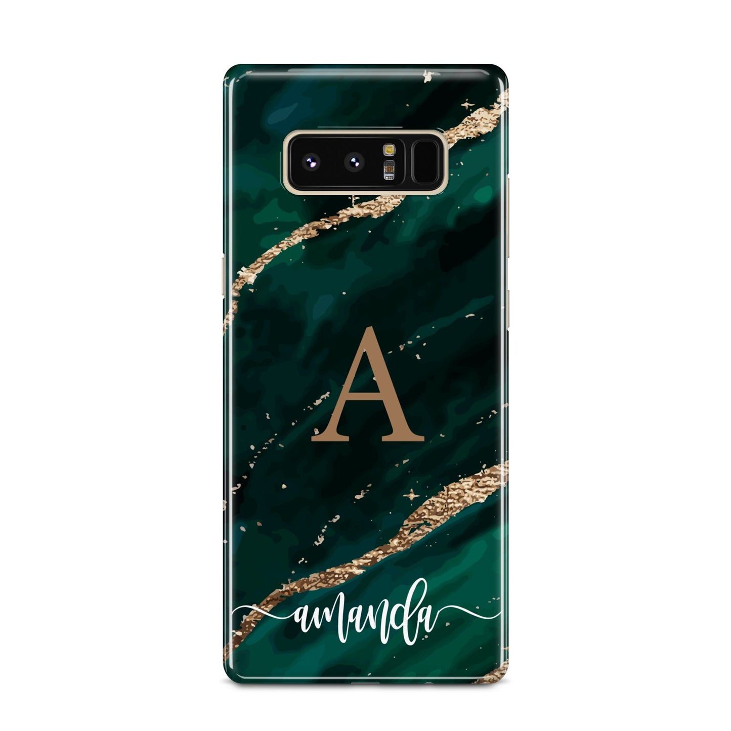 Green Marble Samsung Galaxy Note 8 Case