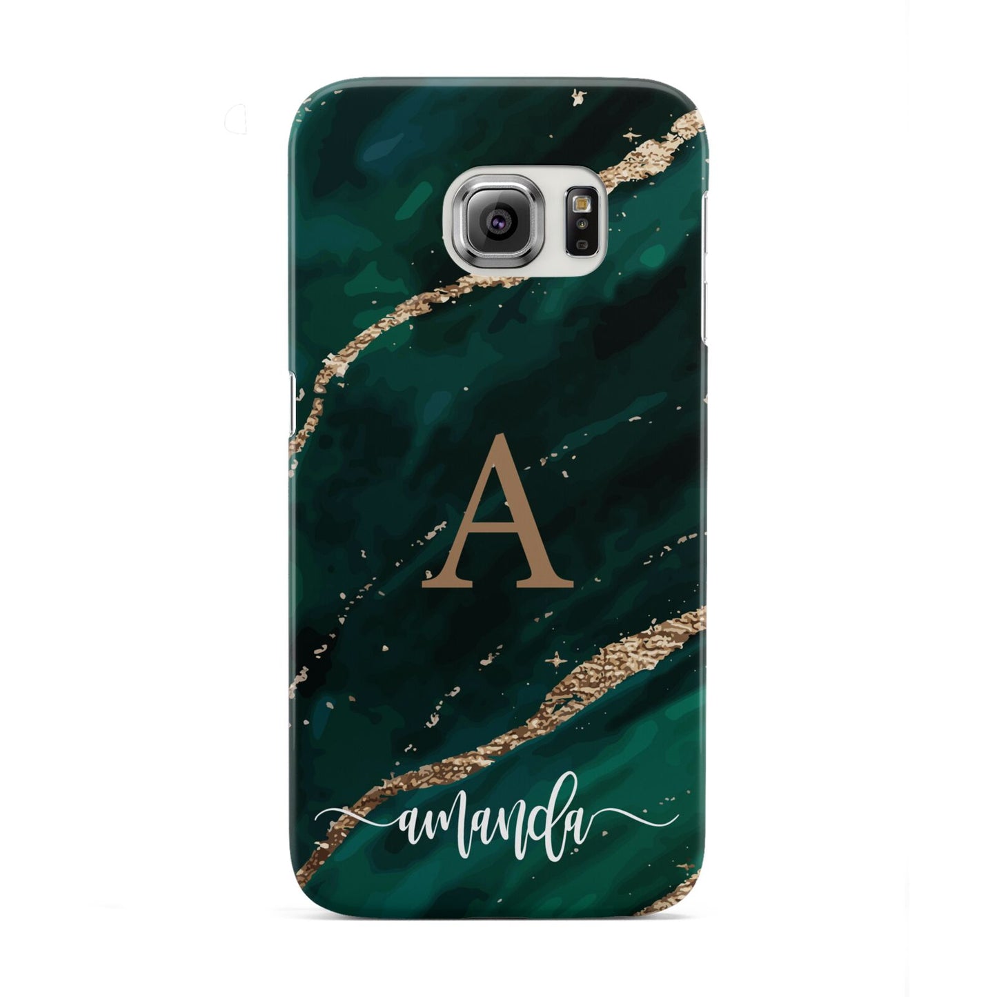 Green Marble Samsung Galaxy S6 Edge Case