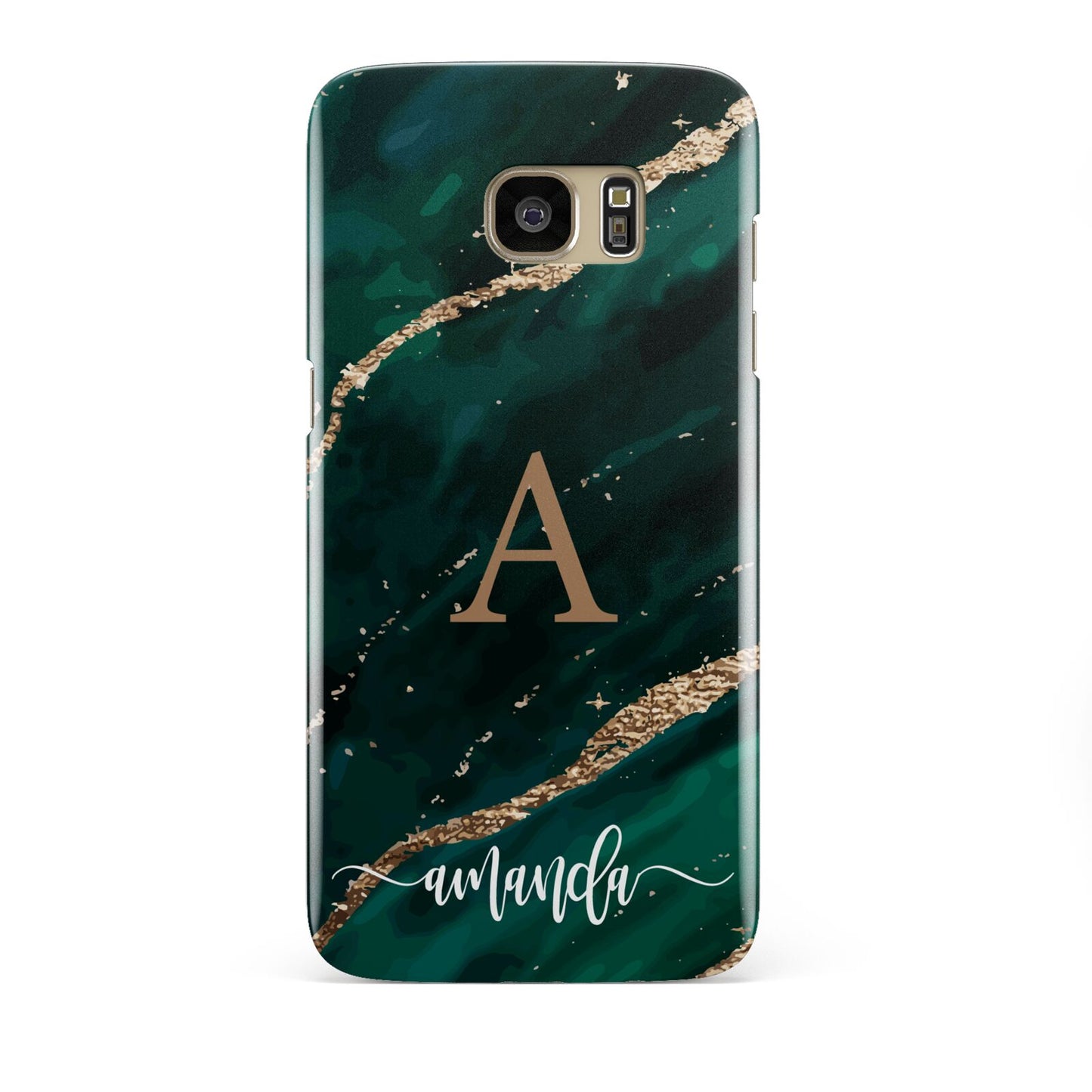 Green Marble Samsung Galaxy S7 Edge Case