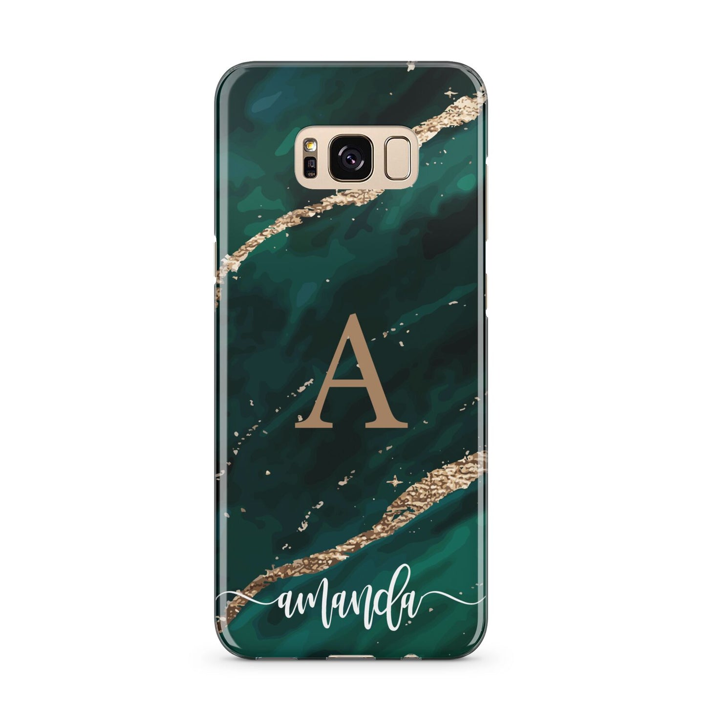 Green Marble Samsung Galaxy S8 Plus Case