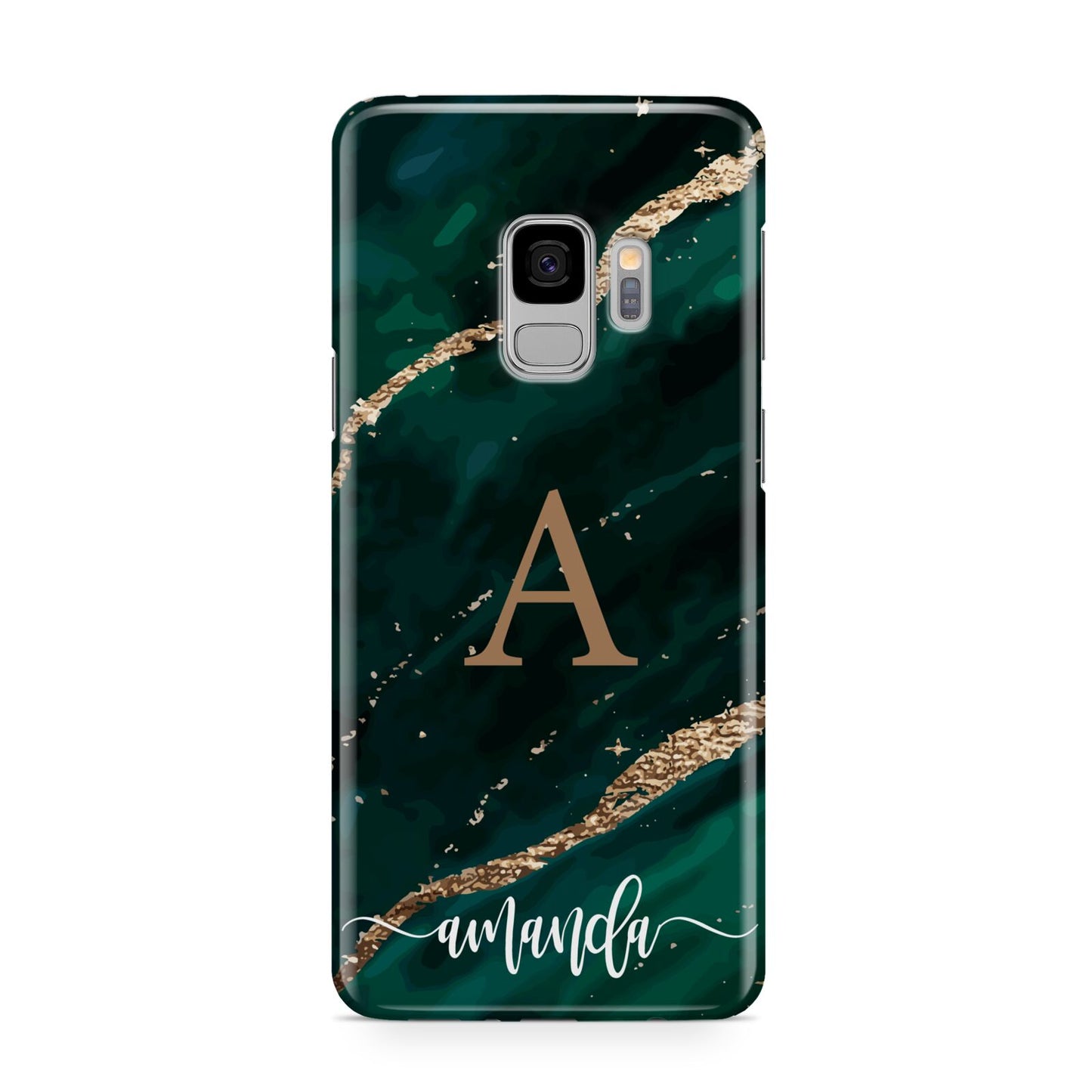 Green Marble Samsung Galaxy S9 Case