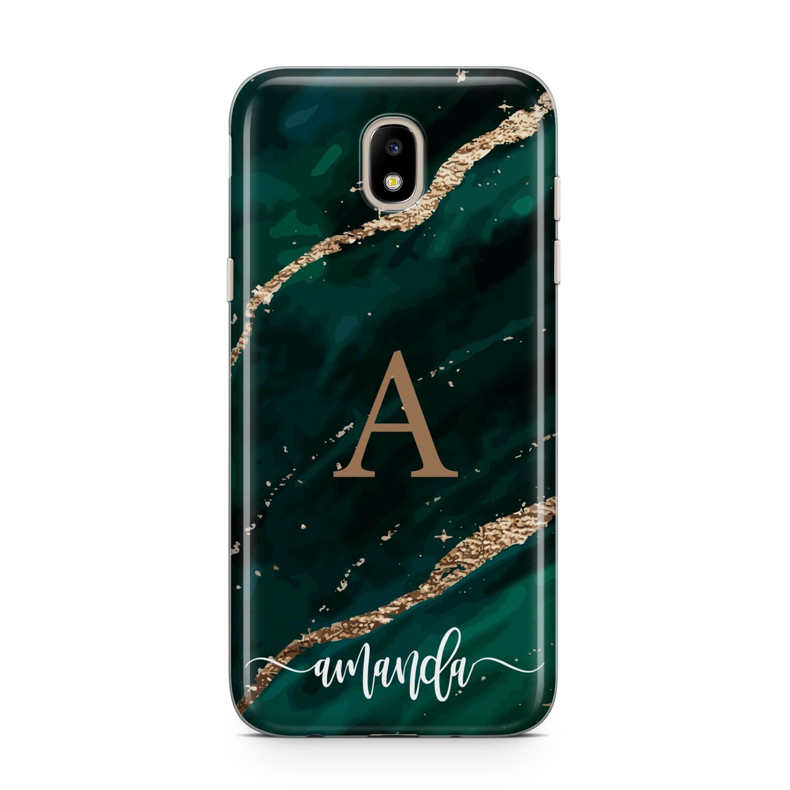Green Marble Samsung J5 2017 Case