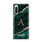 Green Marble Sony Xperia 10 III Case