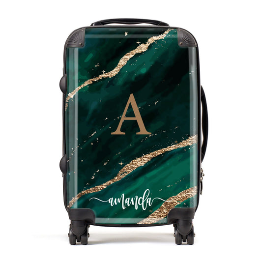 Green Marble Suitcase