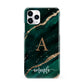 Green Marble iPhone 11 Pro 3D Snap Case