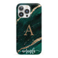 Green Marble iPhone 13 Pro Full Wrap 3D Snap Case