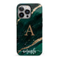 Green Marble iPhone 13 Pro Full Wrap 3D Tough Case