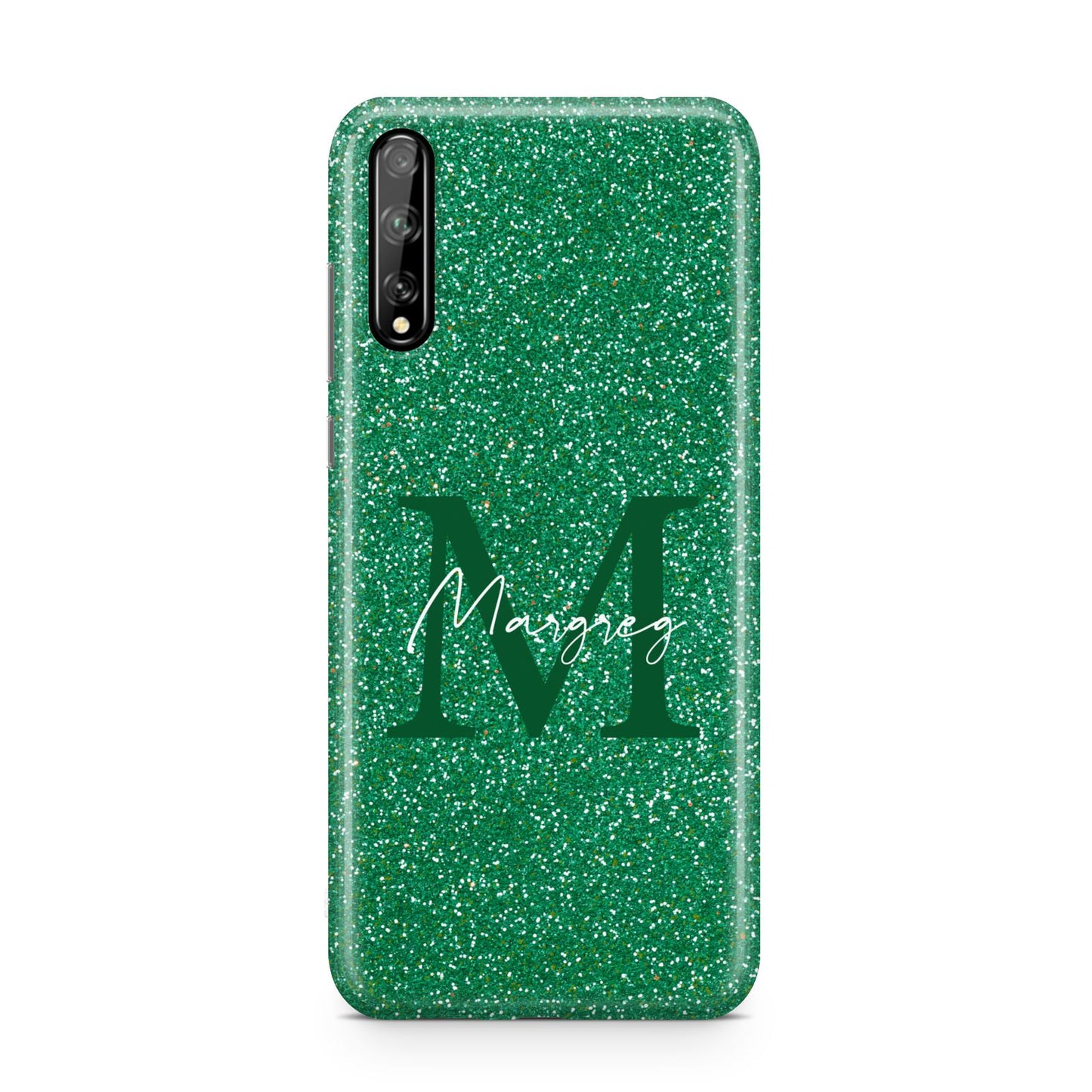 Green Monogram Huawei Enjoy 10s Phone Case