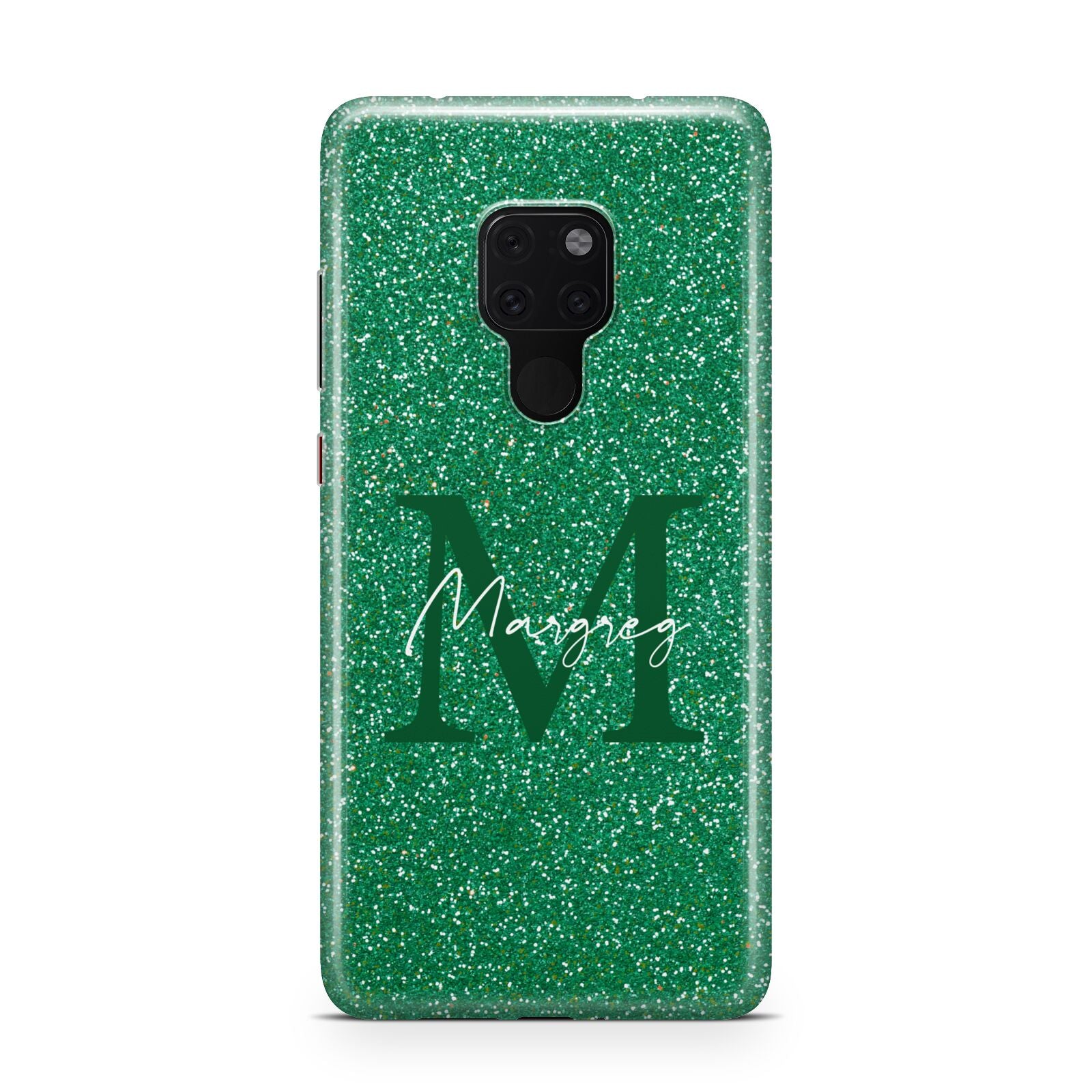 Green Monogram Huawei Mate 20 Phone Case