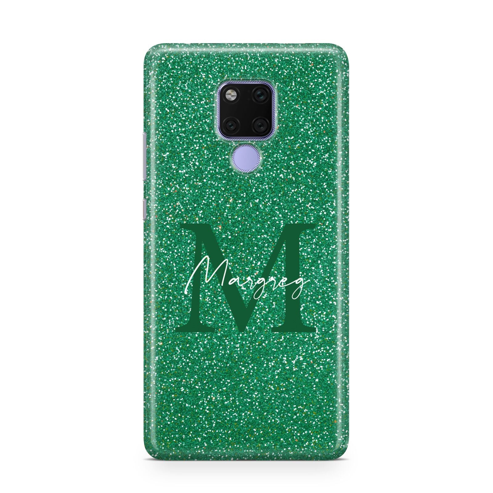 Green Monogram Huawei Mate 20X Phone Case