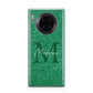 Green Monogram Huawei Mate 30 Pro Phone Case