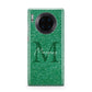 Green Monogram Huawei Mate 30 Pro Phone Case