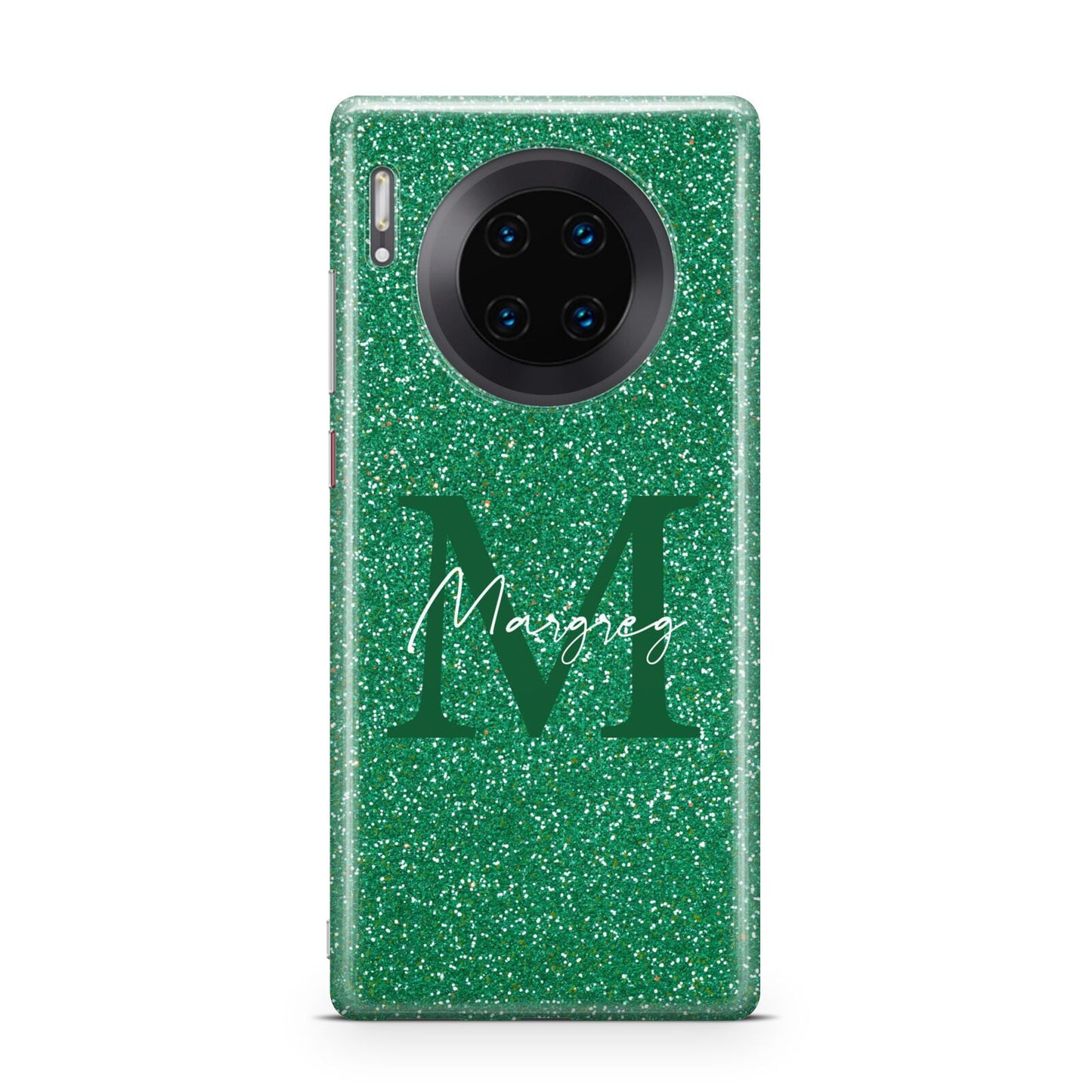 Green Monogram Huawei Mate 30 Pro Phone Case