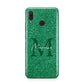 Green Monogram Huawei Nova 3 Phone Case