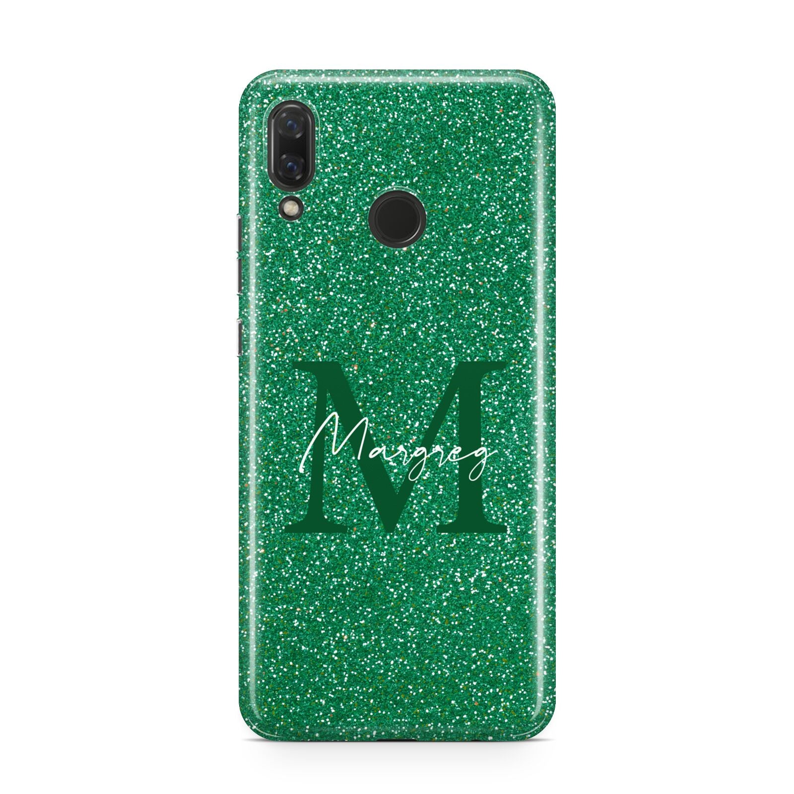 Green Monogram Huawei Nova 3 Phone Case