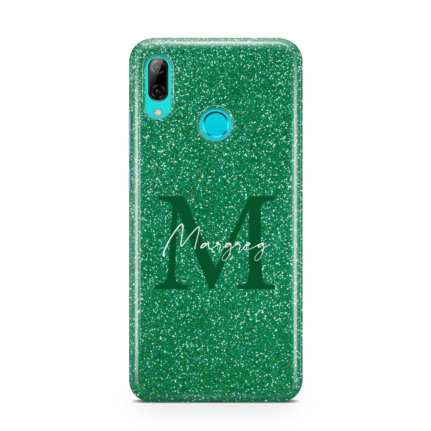 Green Monogram Huawei P Smart 2019 Case