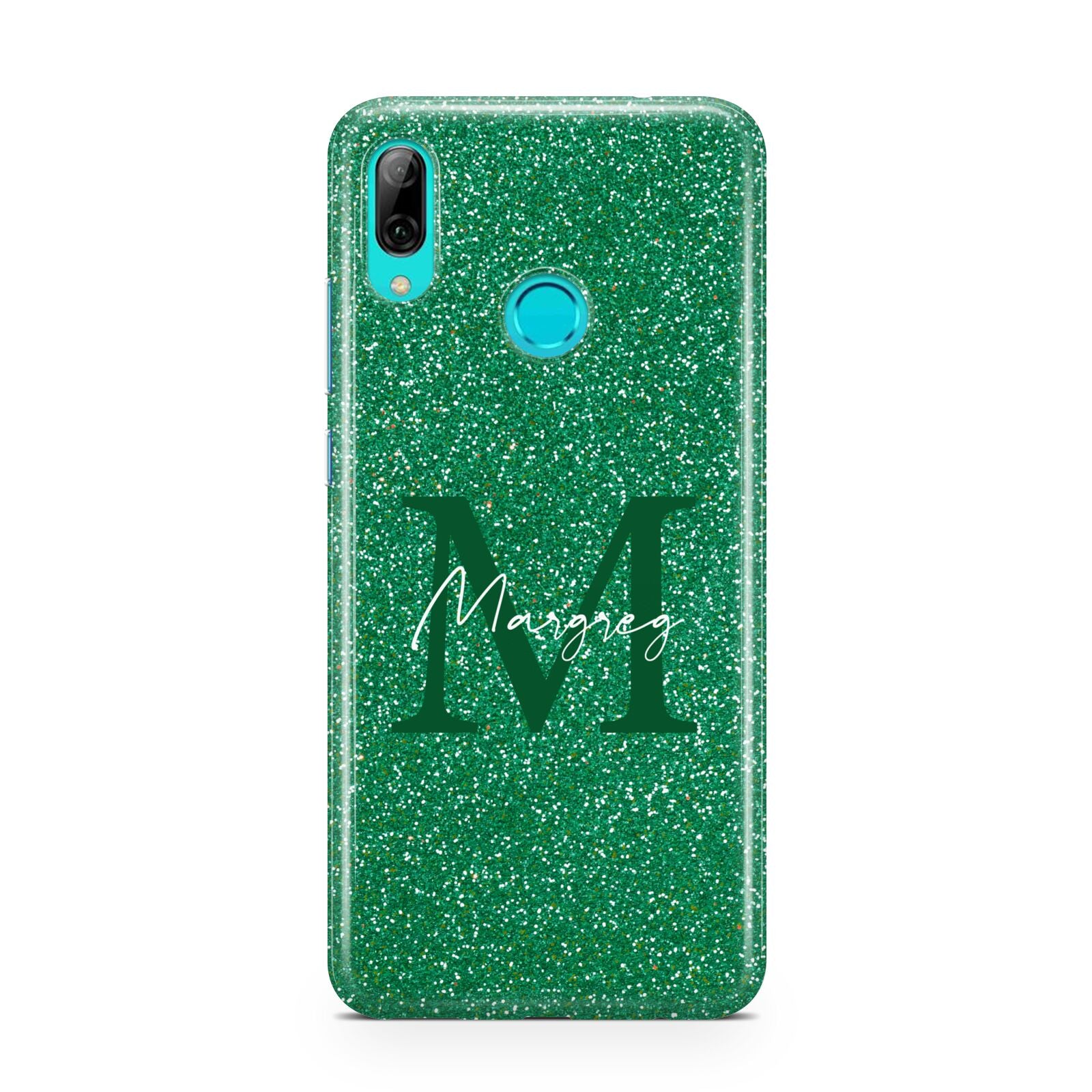 Green Monogram Huawei P Smart 2019 Case