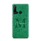 Green Monogram Huawei P20 Lite 5G Phone Case