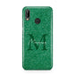 Green Monogram Huawei P20 Lite Phone Case