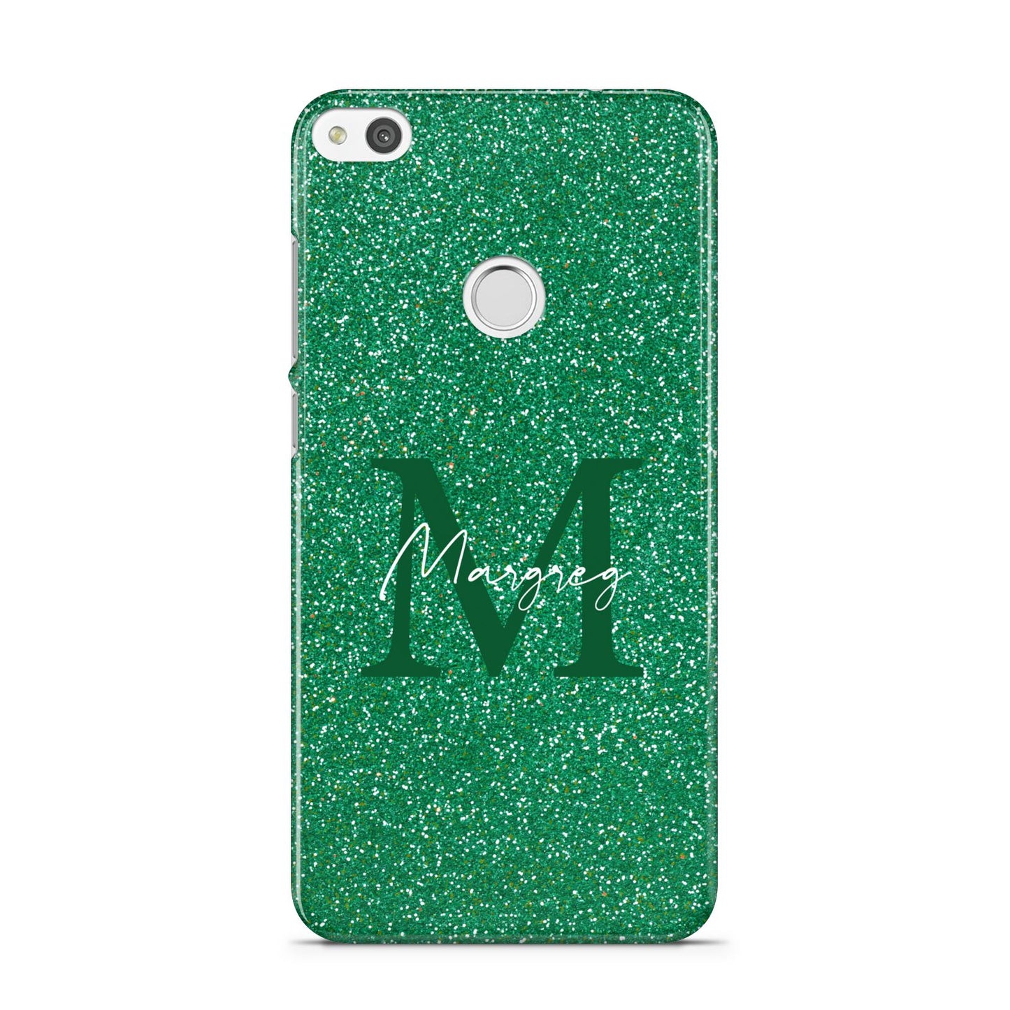 Green Monogram Huawei P8 Lite Case